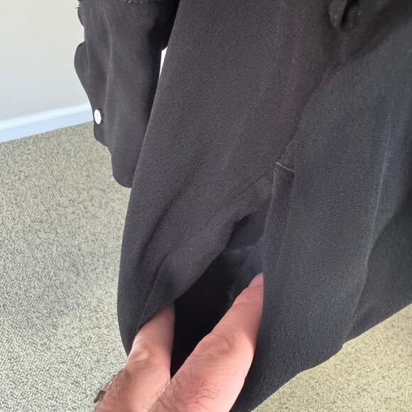 BR Long Sleeve Side Slit Maxi Dress US Women's XL - Picture 8 of 9